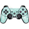 Mint Marbling PS3 Dual Shock wireless controller Skin