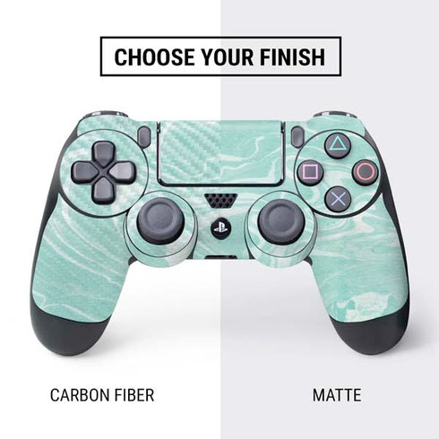Mint Marbling PS4 Controller Skin
