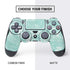 Mint Marbling PS4 Controller Skin