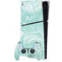 Mint Marbling PS5 Slim Digital Edition Console Skin