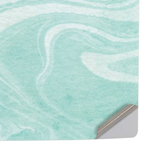 Mint Marbling PS5 Slim Digital Edition Console Skin