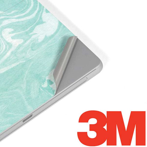 Mint Marbling Surface Go Skin