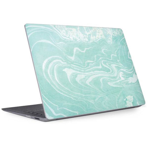 Mint Marbling Surface Laptop 2 Skin