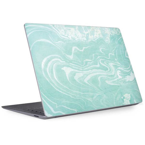 Mint Marbling Surface Laptop 3 13.5in Skin