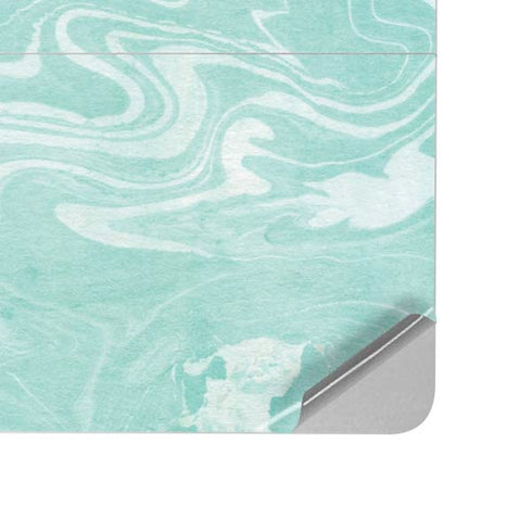 Mint Marbling Surface Laptop Studio Skin