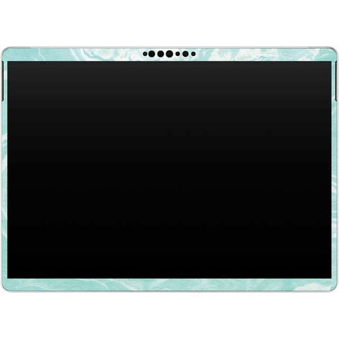 Mint Marbling Surface Pro 9 Skin