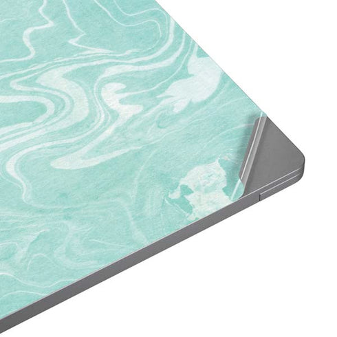 Mint Marbling Universal Laptop 14in (11.4 x 8.2in) Skin