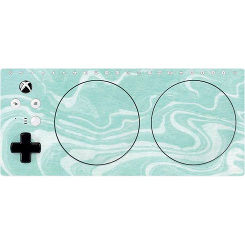 Mint Marbling Xbox Adaptive Controller Skin