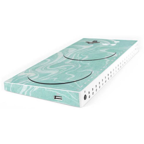 Mint Marbling Xbox Adaptive Controller Skin