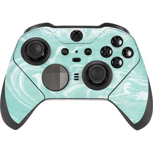 Mint Marbling Xbox Elite Wireless Controller Series 2 Skin