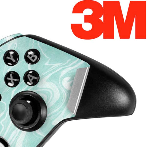 Mint Marbling Xbox One Elite Controller Skin