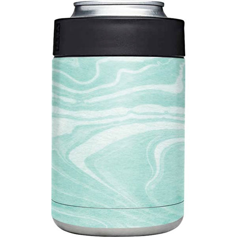 Mint Marbling Yeti Colster Can Insulator Skin