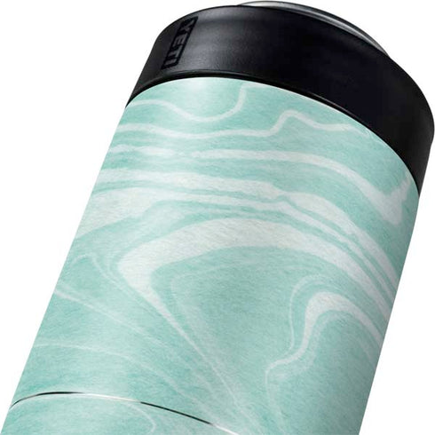Mint Marbling Yeti Colster Can Insulator Skin