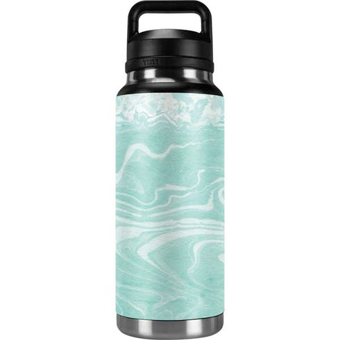 Mint Marbling YETI Rambler 36oz Bottle Skin
