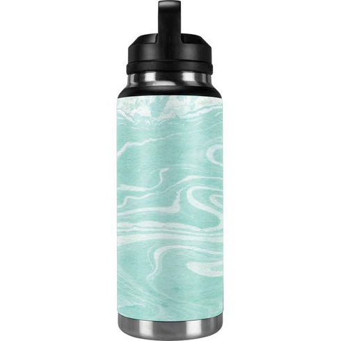 Mint Marbling YETI Rambler 36oz Bottle Skin