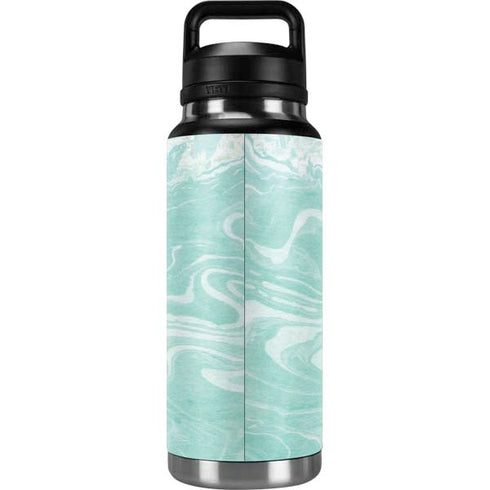 Mint Marbling YETI Rambler 36oz Bottle Skin