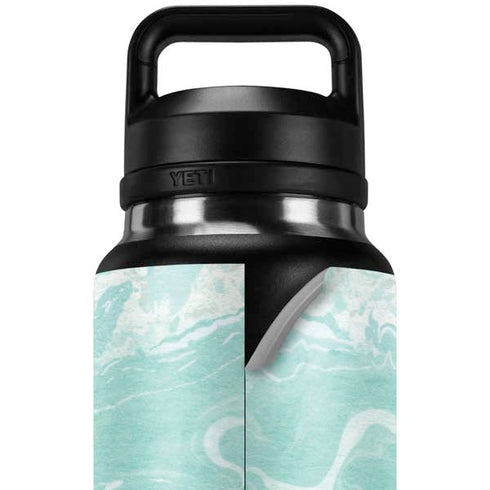 Mint Marbling YETI Rambler 36oz Bottle Skin