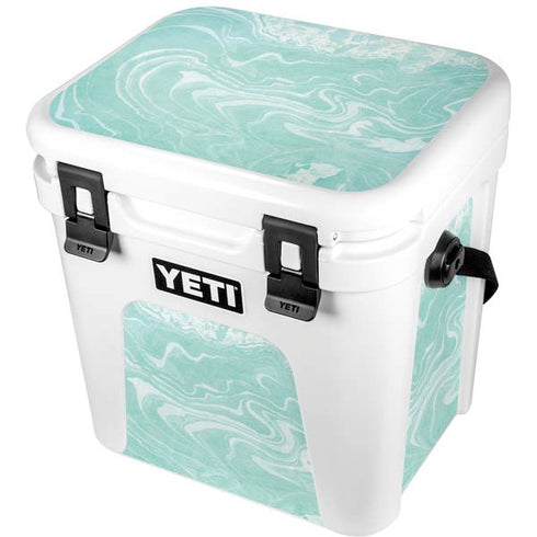 Mint Marbling YETI Roadie 24 Hard Cooler Skin