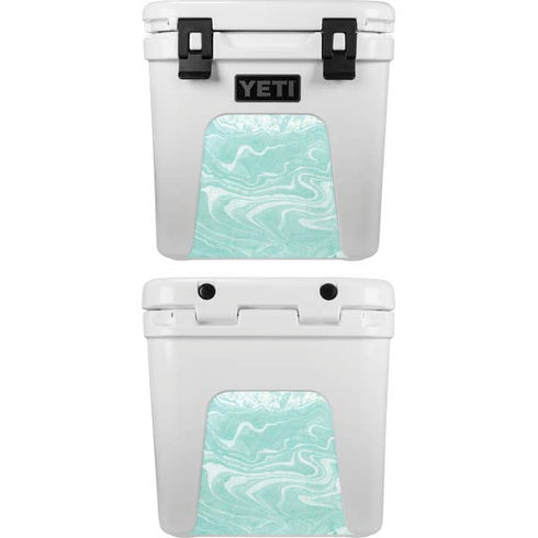 Mint Marbling YETI Roadie 24 Hard Cooler Skin