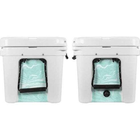 Mint Marbling YETI Tundra 45 Hard Cooler Skin