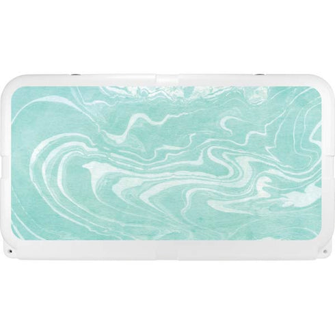 Mint Marbling YETI Tundra 65 Hard Cooler Skin