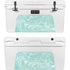 Mint Marbling YETI Tundra 75 Hard Cooler Skin