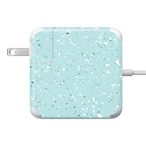 Mint Speckled 85W Power Adapter (15 and 17 inch MacBook Pro Charger) Skin