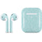 Mint Speckled Apple AirPods 2 Skin