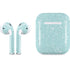Mint Speckled Apple AirPods 2 Skin