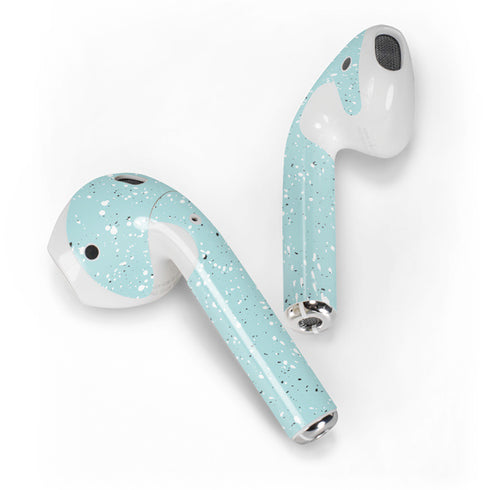 Mint Speckled Apple AirPods 2 Skin