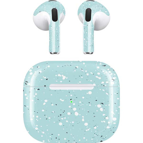 Mint Speckled Apple AirPods (3rd Gen 2021) Skin