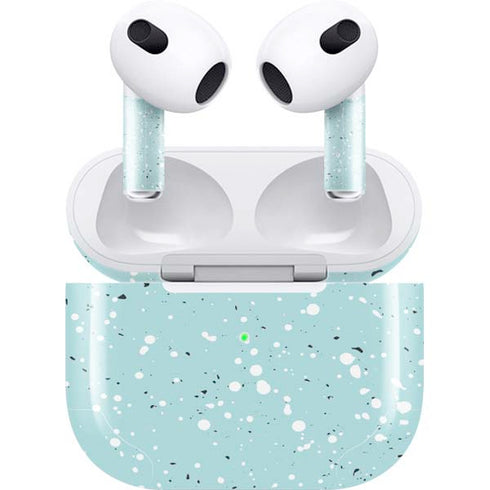Mint Speckled Apple AirPods (3rd Gen 2021) Skin
