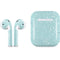 Mint Speckled Apple AirPods Skin
