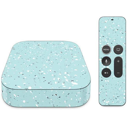Mint Speckled Apple TV Skin