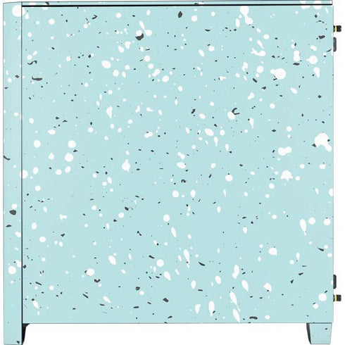 Mint Speckled Corsair 4000D Tempered Glass Mid-Tower ATX Case Skin
