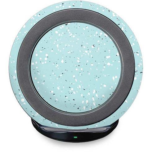 Mint Speckled Fast Charge Wireless Charging Stand Skin