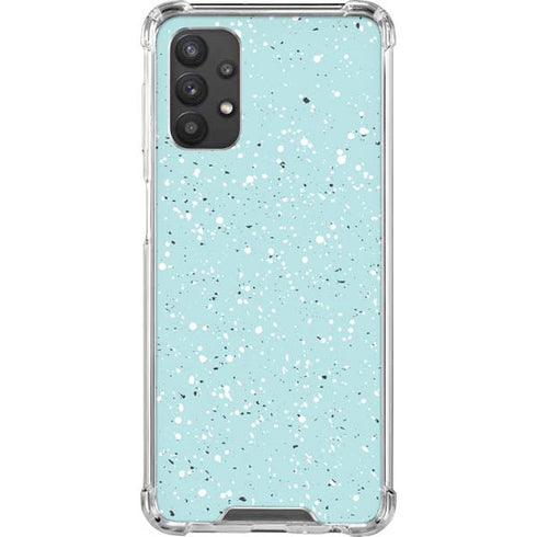 Mint Speckled Galaxy A32 5G Clear Case