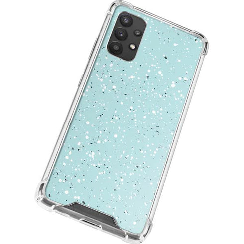 Mint Speckled Galaxy A32 5G Clear Case