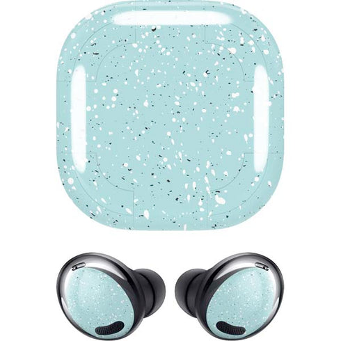 Mint Speckled Galaxy Buds Pro Skin