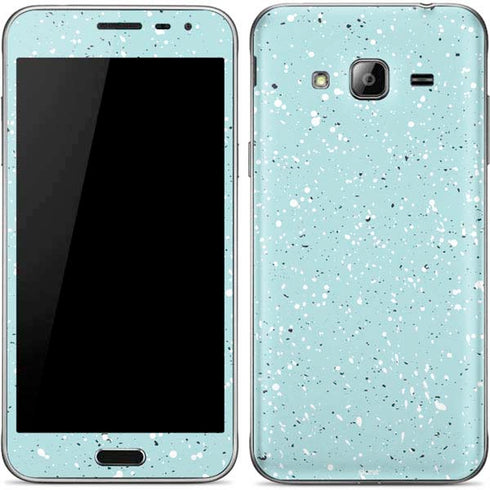 Mint Speckled Galaxy J3 Skin