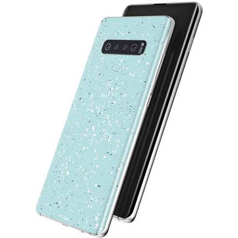 Mint Speckled Galaxy S10 Skin