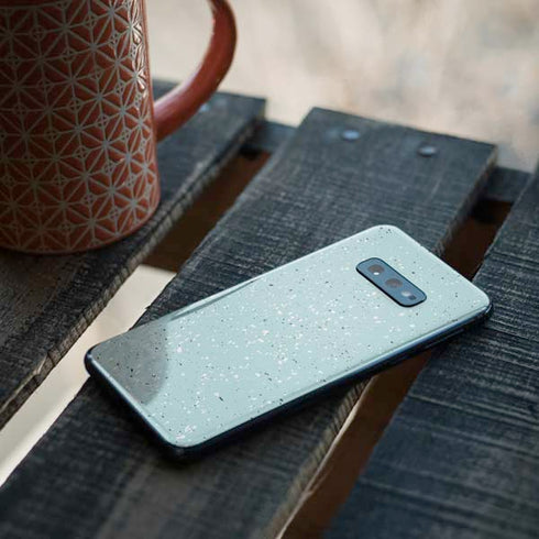 Mint Speckled Galaxy S10e Skin