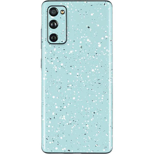 Mint Speckled Galaxy S20 Fan Edition Skin