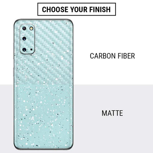 Mint Speckled Galaxy S20 Skin