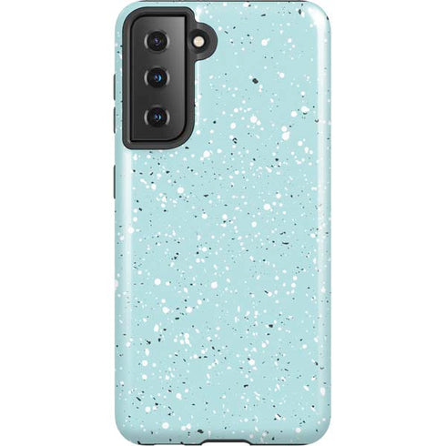 Mint Speckled Galaxy S21 5G Pro Case