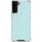 Mint Speckled Galaxy S21 FE Clear Case