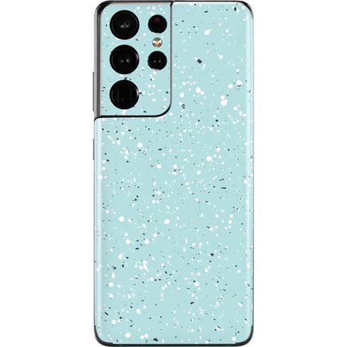 Mint Speckled Galaxy S21 Ultra 5G Skin
