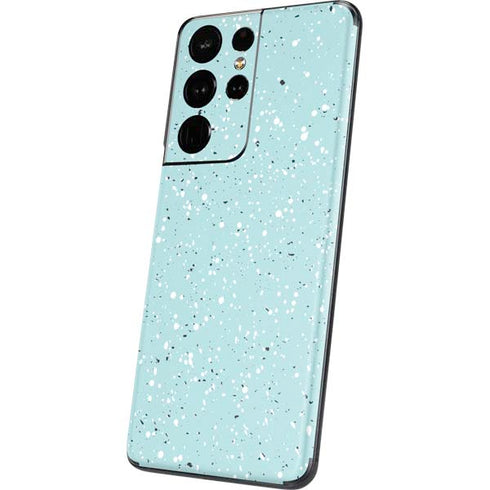 Mint Speckled Galaxy S21 Ultra 5G Skin