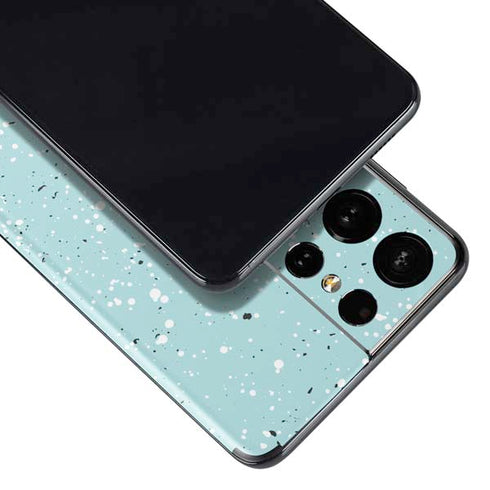 Mint Speckled Galaxy S21 Ultra 5G Skin
