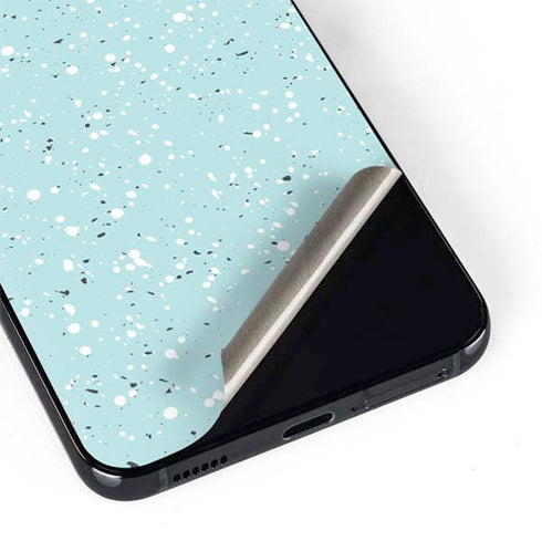 Mint Speckled Galaxy S22 Skin
